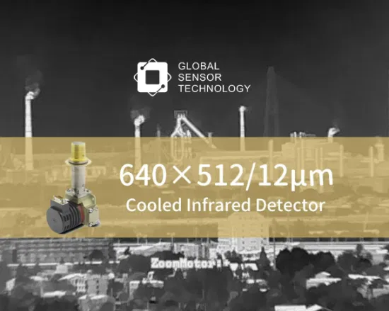 Sensore termico MWIR a infrarossi a onde medie da 640x512 pixel raffreddato criogenicamente